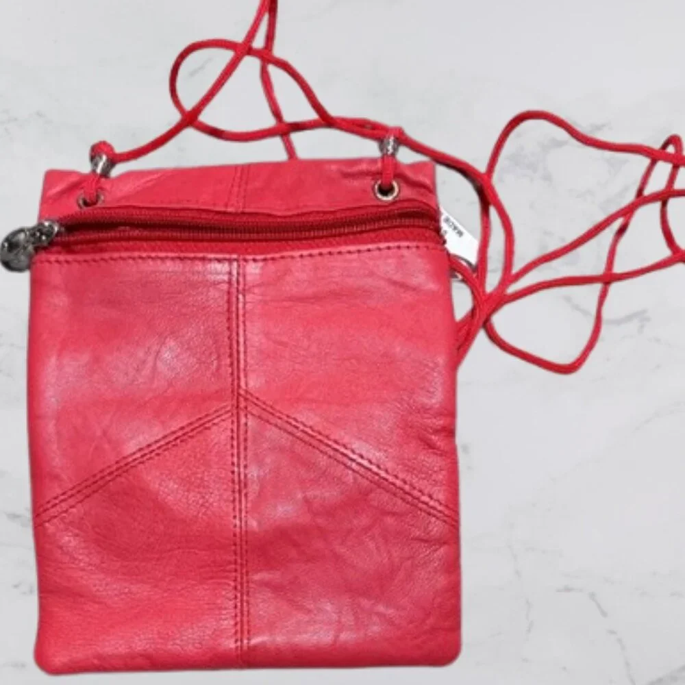 NWT A&G Leather Crossbody bag